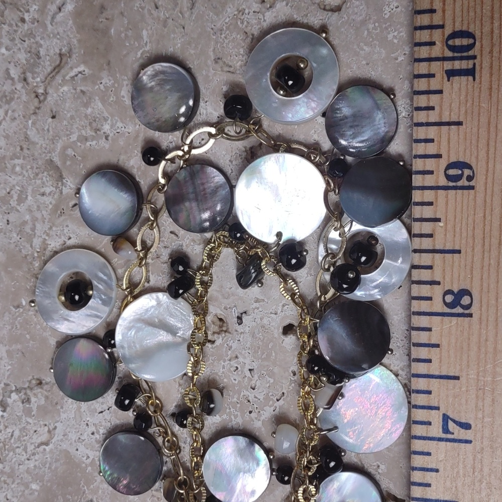 4pc Bundle Assorted Goldtone Necklaces - image 8